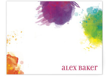 Artist Palette Children's Personalized Stationery