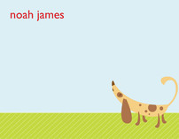 Backyard Kids Personalized Stationery, by Mandy Gordon