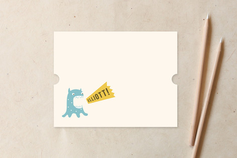 elliott! Children's Personalized Stationery