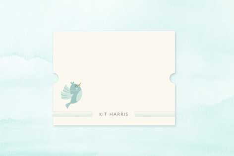 A Tweet Note Children's Personalized Stationery