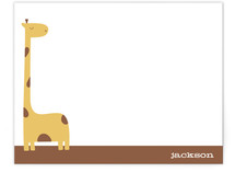 jack the giraffe Children's Personalized Stationery