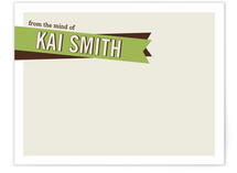 Head of the Class Children's Personalized Stationery