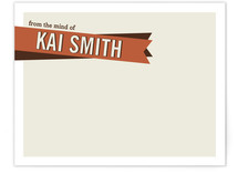 Head of the Class Children's Personalized Stationery