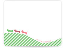Dog Parade Children's Personalized Stationery