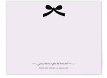 Paris + Vintage Ribbon Children's Personalized Stationery