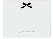 Paris + Vintage Ribbon Children's Personalized Stationery