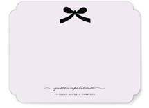 Paris + Vintage Ribbon Children's Personalized Stationery