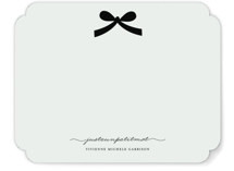 Paris + Vintage Ribbon Children's Personalized Stationery
