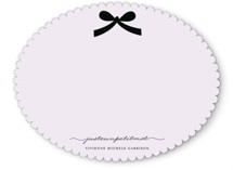 Paris + Vintage Ribbon Children's Personalized Stationery