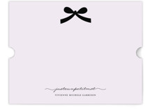 Paris + Vintage Ribbon Children's Personalized Stationery