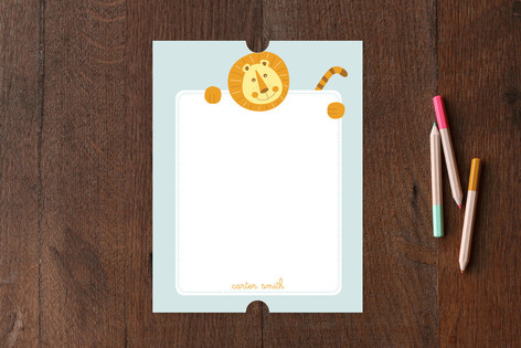 Carter Children's Personalized Stationery