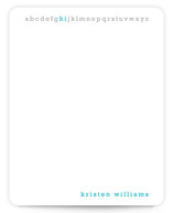 Little Letters Children's Personalized Stationery