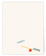 Off Balance Children's Personalized Stationery
