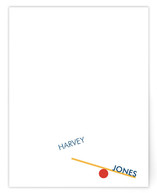 Off Balance Children's Personalized Stationery