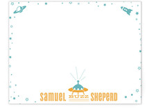 Buzz Outerspace Children's Personalized Stationery