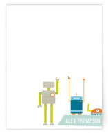 Robot Friends! Children's Personalized Stationery