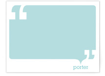 Quotes Children's Personalized Stationery