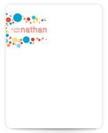 pop dot Children's Personalized Stationery