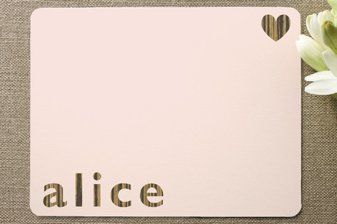 Alice Children's Personalized Stationery