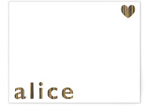 Alice Children's Personalized Stationery
