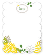spring blossom Children's Personalized Stationery
