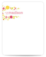 pop dot Children's Personalized Stationery