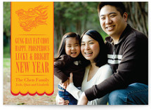 New Year Dragon Lunar New Year Cards