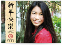 Paper Strip New Year Lunar New Year Cards