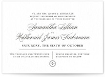 Notable Letterpress Wedding Invitations