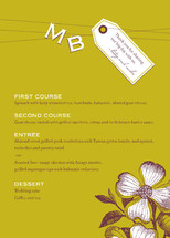 Charmed Menu, by Oscar+Emma Design