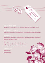 Charmed Menu