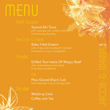 Citrus Zest Menu, by Sandhya Rao