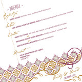 Fine Dining Menu
