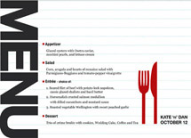 Graphic Block Menu