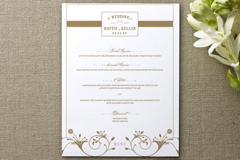Garden Terrace Menu