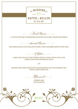 Garden Terrace Menu