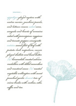 Modern Devotion Menu