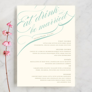 Winter Flourish Menu