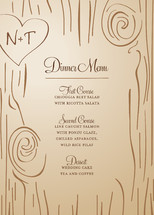 Fall Carving Menu