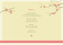 Journey Together Menu