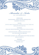 Spanish Lace Menu