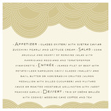 Pearls on a String Menu
