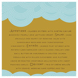 Pearls on a String Menu