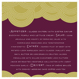 Pearls on a String Menu