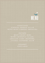 SWEET LINEN Menu