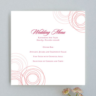 Circles of Love Menu