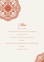 Ornamental Menu