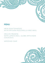 Contemporary Chic Menu