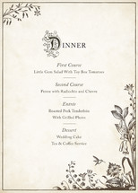 Story Book Menu