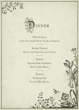 Story Book Menu